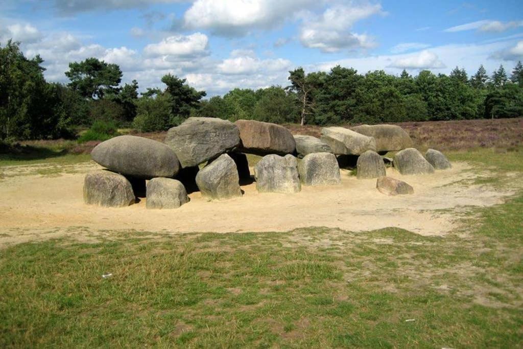 Rustig Gelegen Bungalow In Mooi Havelte Bagian luar foto